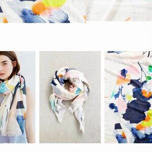 SOLD Urban Outfitters x Helen Dealtry Watercolor Scarf